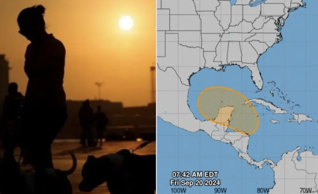 Sigue el calor en Veracruz; prevén disturbio que dejaría lluvias